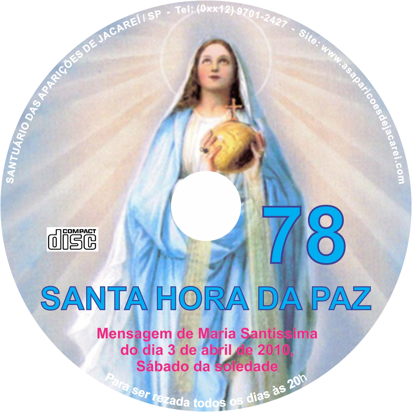 CD Hora da Paz 78 CD Hora da Paz 78